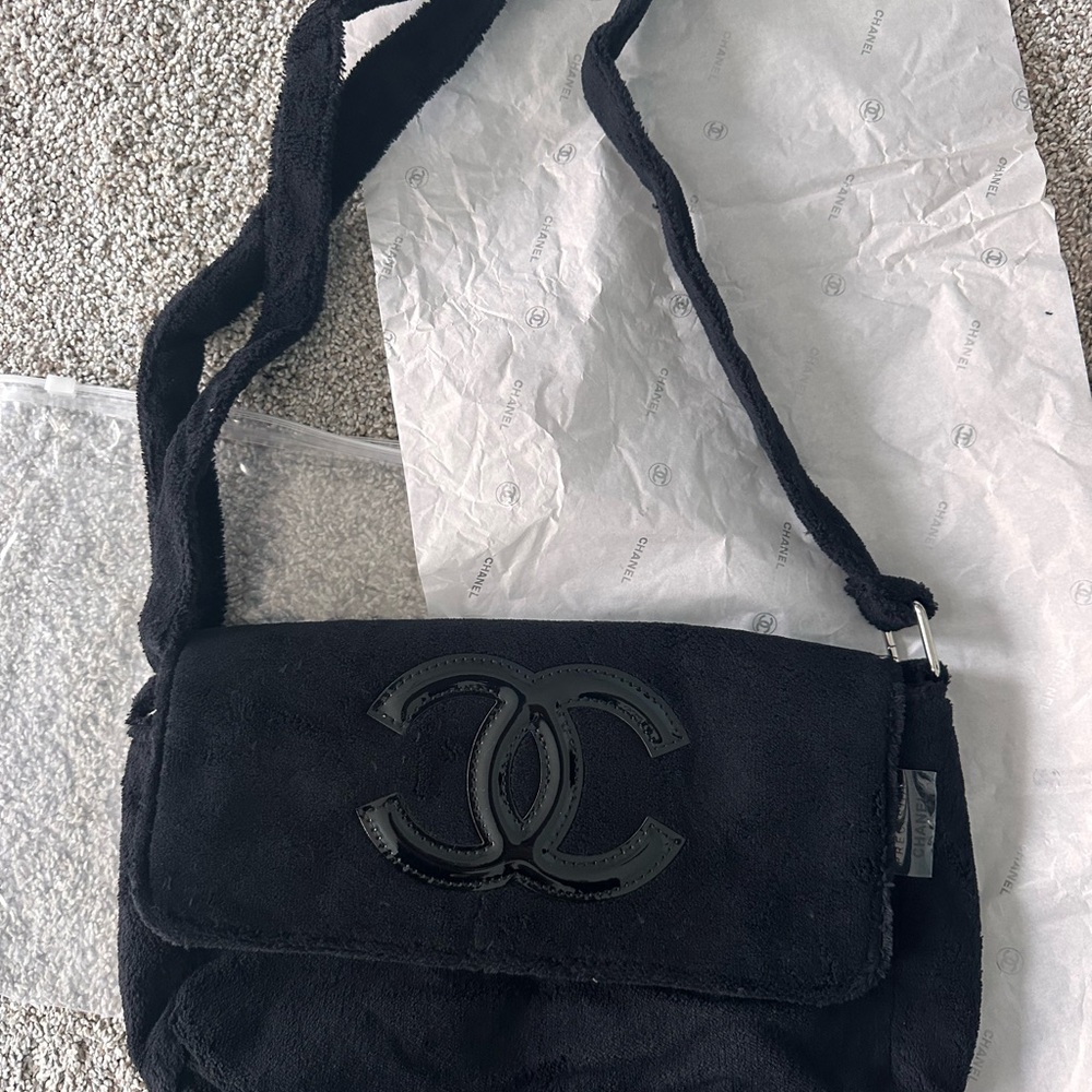 Chanel Precision Black Shoulder Bag